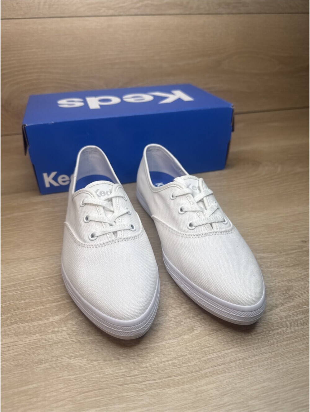 Keds Champion Point Low Canvas Lace Up Women Size 7.5 M - Picture 6 of 11